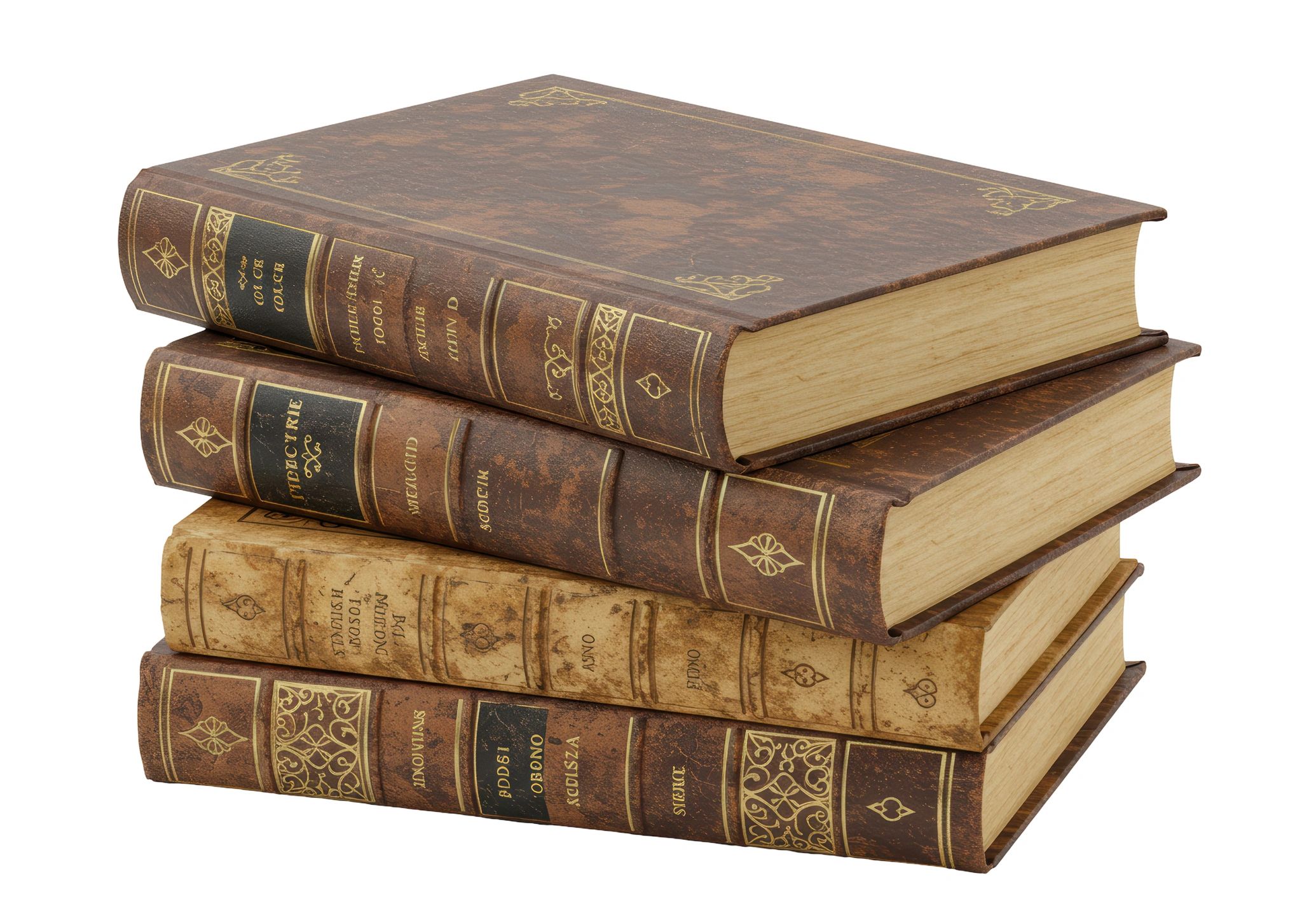 Stack of vintage comic and illustrated books